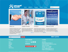 Tablet Screenshot of petrogulfmarine.com